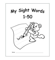 My Own Books: Sight Words 1-50