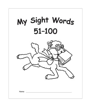 My Own Books: My Sight Words 51-100