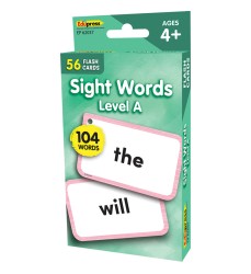 Sight Words - Beginning Words (level A) Flash Cards