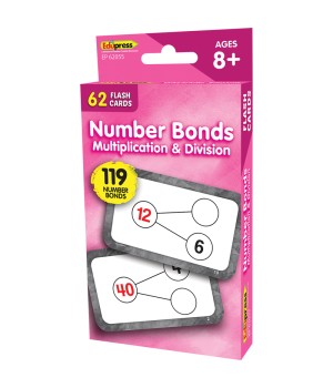 Number Bonds - Multiplication and Division Flash Cards