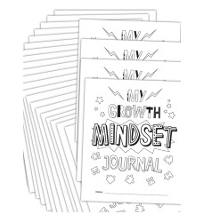 My Own Books: My Growth Mindset Journal, Pack of 25
