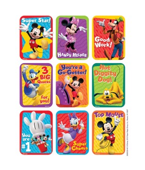 Mickey Mouse Clubhouse® Motivational Giant Stickers, Pack of 36