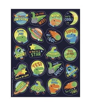 Dinosaur Dinosaur Breath Scented Stickers, Pack of 80