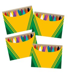 Crayola® Name Tags, 2-7/8" x 2-1/4", Pack of 40