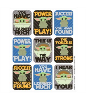 Star Wars The Mandalorian Giant Stickers, Pack of 36