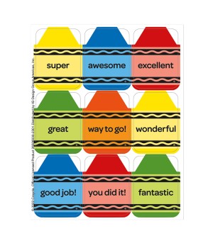 Crayola® Giant Stickers, Pack of 36