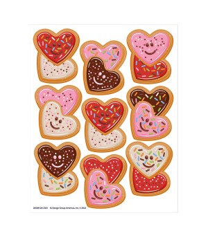 LOVE Valentine's Day Giant Stickers, Pack of 36