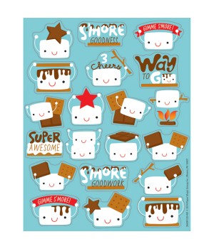 Marshmallow Scented Stickers, Pack of 80