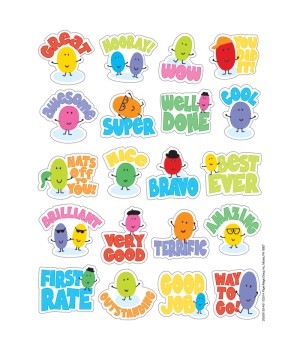 Jelly Beans Scented Stickers, Pack of 80