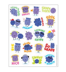 Grape Scented Stickers, Pack of 80