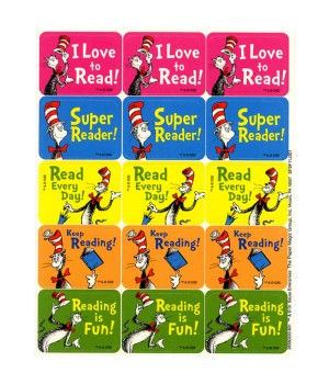 Cat in the Hat Reading Success Stickers, Pack of 120