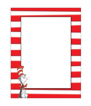 Dr. Seuss The Cat in the Hat Computer Paper, 50 Sheets