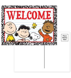 Peanuts® Welcome Teacher Cards, Pack of 36