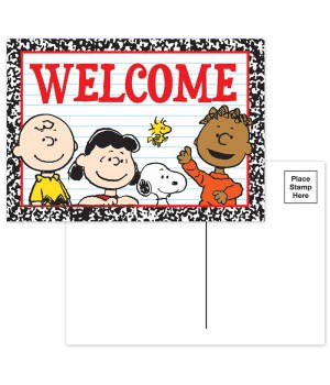 Peanuts® Welcome Teacher Cards, Pack of 36