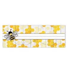 The Hive Self-Adhesive Name Plates, Pack of 36
