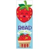 STRAWBERRY BOOKMARKS SCENTED STRAWBERRY BOOKMARKS SCENTED