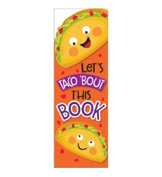 Taco Scented Bookmarks, Pack of 24
