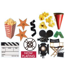 Movie Theme Two Sided Deco Kit