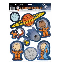 Peanuts® NASA 2-Sided Deco Kit