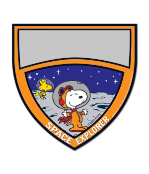 Peanuts® NASA Badge Paper Cut Outs, Pack of 36