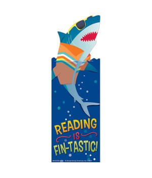 Shark Reading is Fin-Tastic Bookmarks, Pack of 36