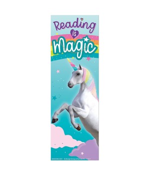 Unicorn Reading is Magic Bookmarks, Pack of 36