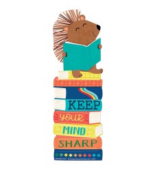 Hedge Hog Keep Your Mind Sharp Bookmarks, Pack of 36