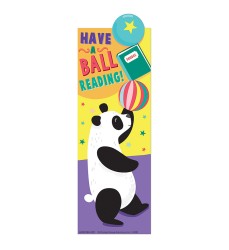 Panda Have a Ball Reading Bookmarks, Pack of 36