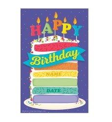 Birthday Recognition Award, Pack of 36