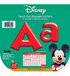 Mickey Mouse Clubhouse® Mickey Red Deco 4" Letters, 216 Characters
