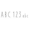 SIMPLE PRINT DECO LETTERS SIMPLE PRINT DECO LETTERS