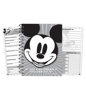 Mickey Mouse® Throwback Lesson Plan Spiral Bound Book