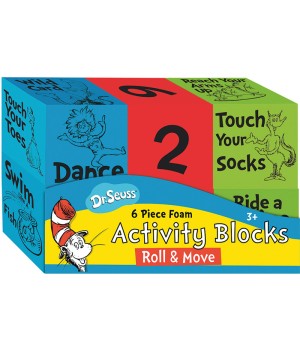 Dr. Seuss Roll & Move Foam Activity Blocks