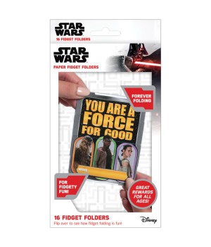 Star Wars Fidget Folder, Pack of 16