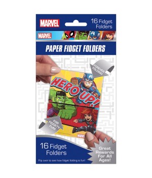 Marvel Super Hero Adventure Fidget Folder, Pack of 16