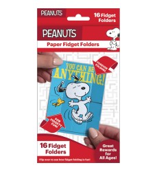 Peanuts® Classic Fidget Folder, Pack of 16