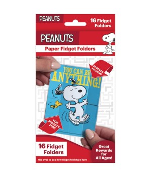 Peanuts® Classic Fidget Folder, Pack of 16