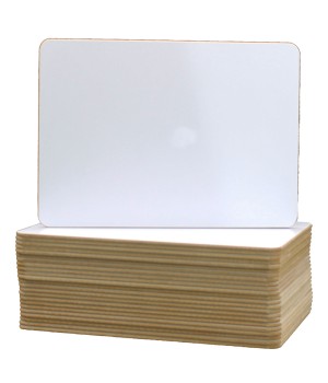 Dry Erase Board, 5" x 7", Class Pack of 24