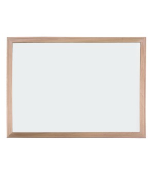 Wood Framed Magnetic Dry Erase Board, 18" x 24"