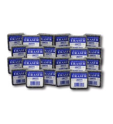 Felt Student Dry Erase/Chalkboard Erasers, Pack of 24