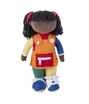 Learn-to-Dress Doll, Black Girl