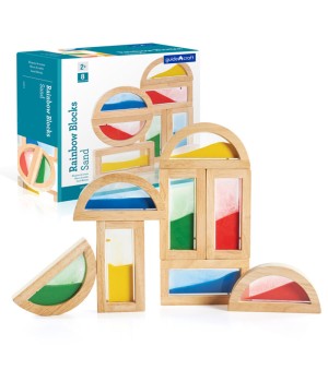 Sand Rainbow Blocks, 8 Pieces