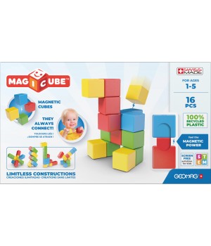 Magicubes Full Color Try Me Recycled, 16 Pieces