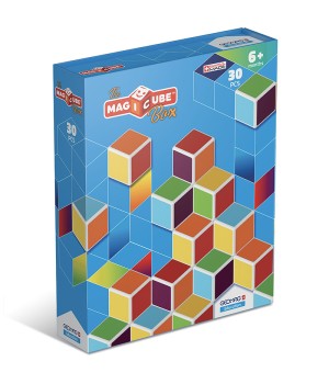 Magicube 30 Piece Multicolored Free Building Set