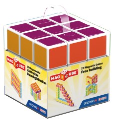 Magicube 27 Piece Multicolored Free Building Set