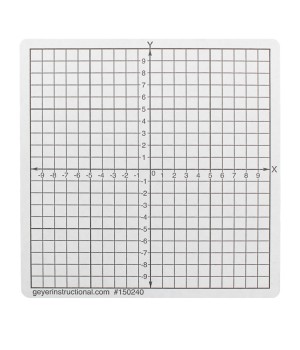 Graphing Stickers, Numbered Axis, 500 Stickers