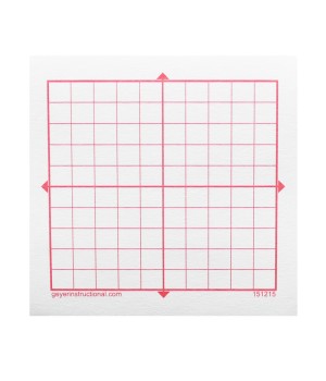 Graphing 3M Post-it® Notes, XY Axis, 10 x 10 Square Grid, 4 Pads