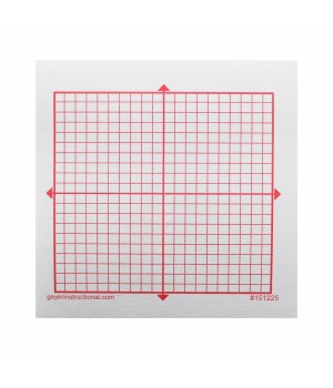 Graphing 3M Post-it® Notes, XY Axis, 20 x 20 Square Grid, 4 Pads