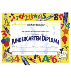 Kindergarten Diploma, 8.5" x 11", Pack of 30
