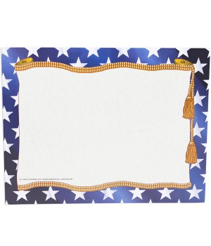 Stars Border Paper, 8.5" x 11", Pack of 50